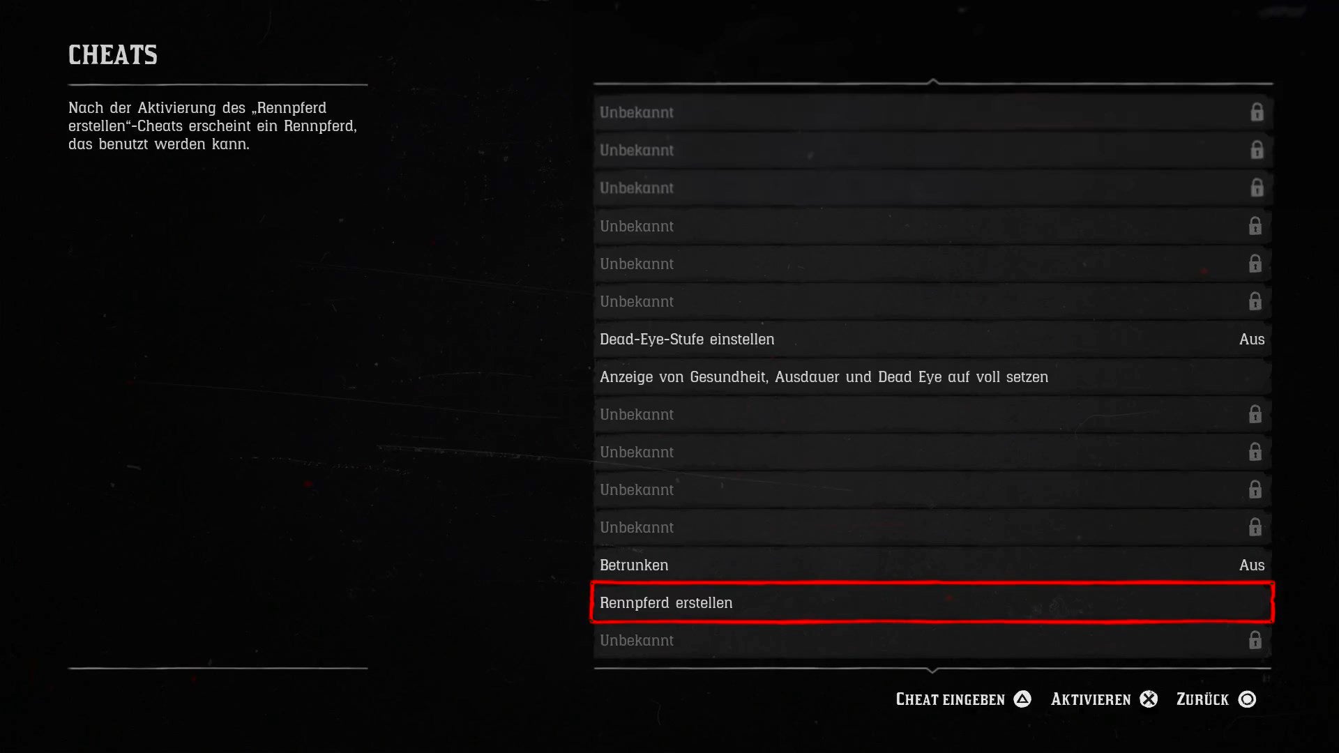 Red Dead Redemption 2 Diese Cheats für PS4 und Xbox One müsst ihr